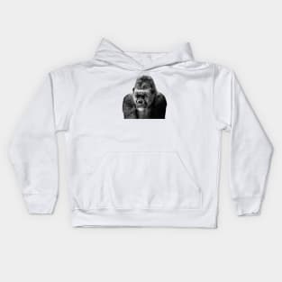 Gorilla / Swiss Artwork Photography Kids Hoodie